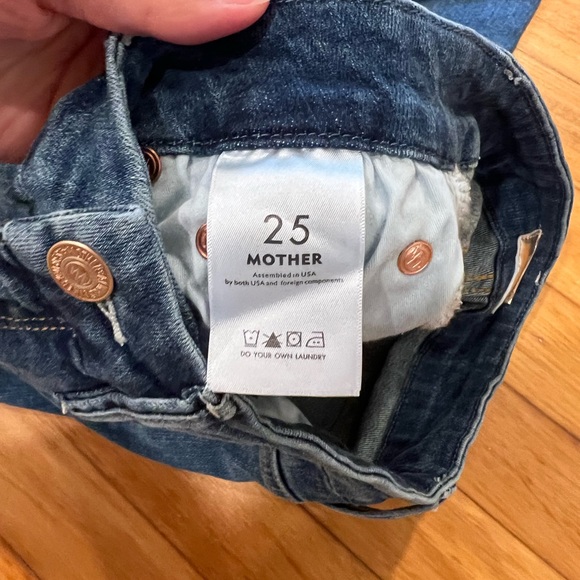 Mother Looker ankle jeans size 25, inseam 24” fits like a size 24 - Picture 9 of 10
